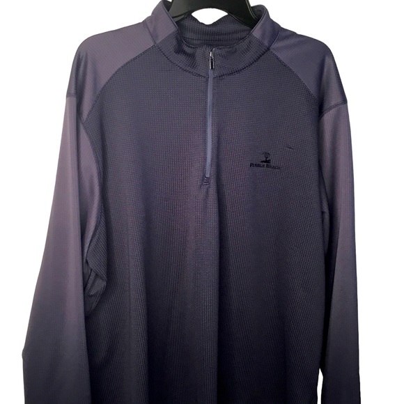 Pebble Beach men’s 1/4 zip pull over. Size XXXL light purple/gray. - Picture 1 of 7
